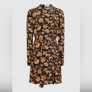 NEW.  Reiss Lula Vintage Print Floral Flippy Dress.               Size: UK10/US6